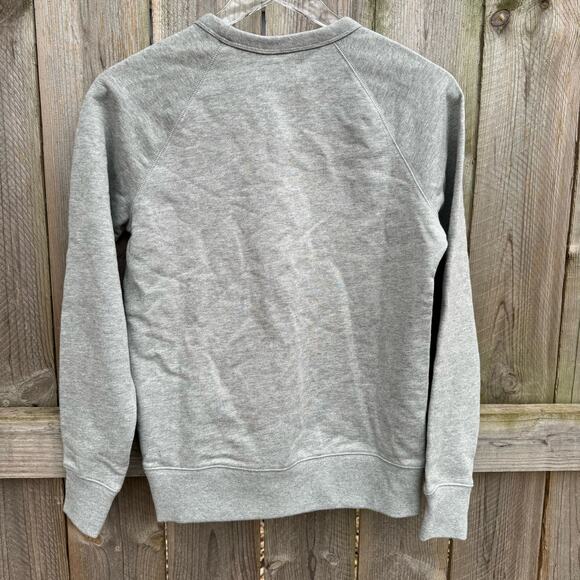 Everlane Sweatshirt 100% Human Pullover Crew Neck Gray XXXS NWT Sustainable - Picture 2 of 8
